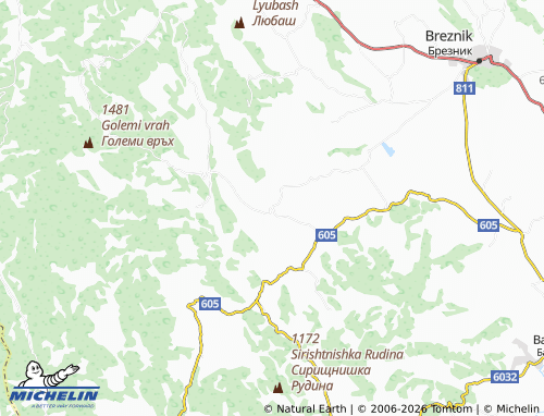 Carte MICHELIN Kosharevo - ViaMichelin