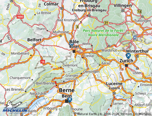 Mappa MICHELIN Dorneck - ViaMichelin