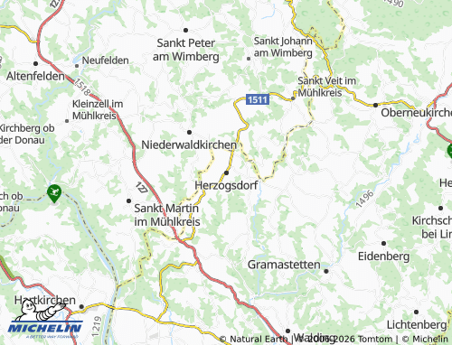 MICHELIN Herzogsdorf map - ViaMichelin