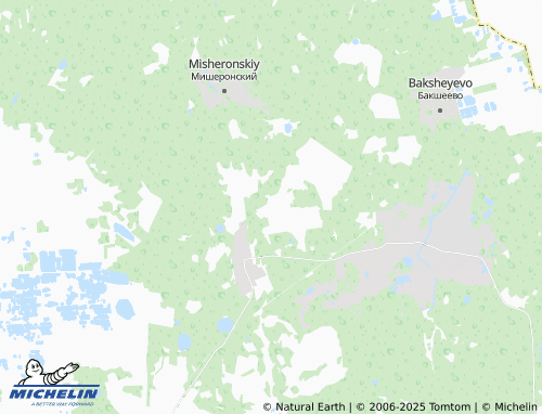 MICHELIN Semenovskaya-Vlasovo map - ViaMichelin