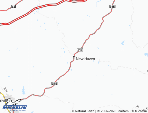 Mappa MICHELIN New Haven - ViaMichelin