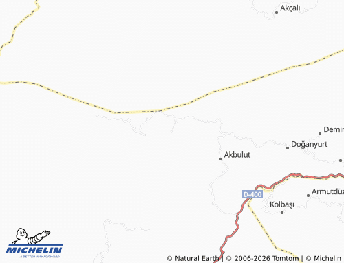 Mappa MICHELIN Çaltıkoru - ViaMichelin