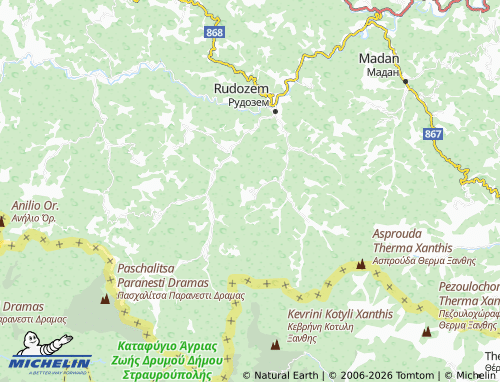 Mapa MICHELIN Ogled - ViaMichelin