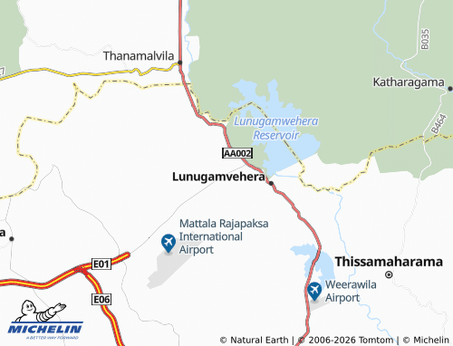 Mapa MICHELIN Padavigama - ViaMichelin
