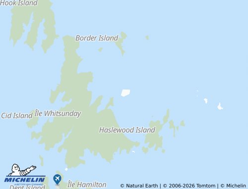 MICHELIN Esk Island map - ViaMichelin