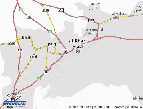 MICHELIN-Landkarte al-Salam - ViaMichelin