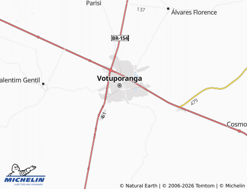 Mapa MICHELIN Vila Muniz - ViaMichelin