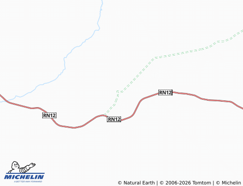 MICHELIN Karangana map - ViaMichelin