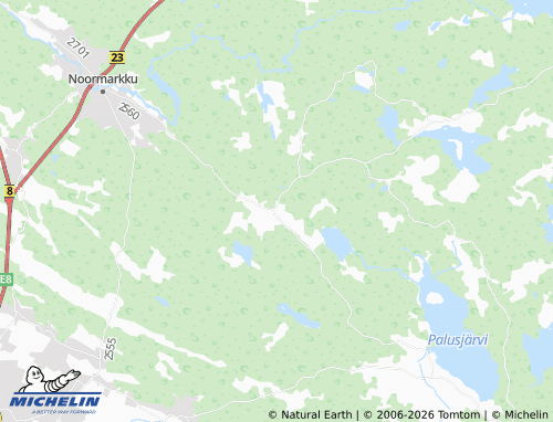 MICHELIN-Landkarte Harjakangas - ViaMichelin