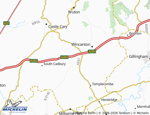Carte MICHELIN Holton - ViaMichelin