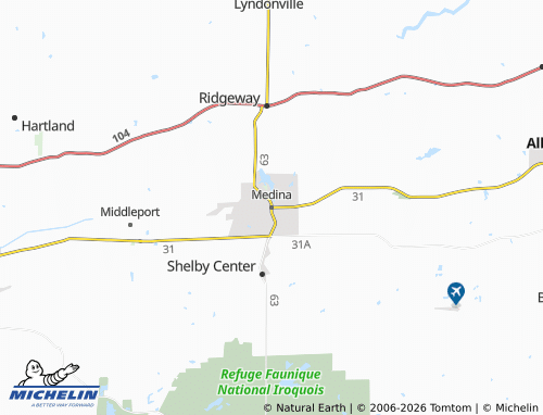 Mapa MICHELIN Medina - ViaMichelin