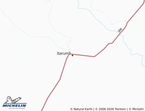 MICHELIN Itarumã map - ViaMichelin