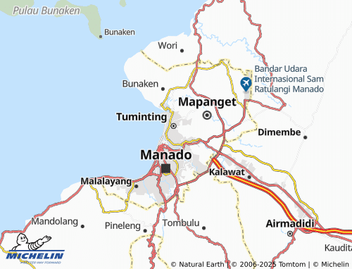 MICHELIN Singkil Dua map - ViaMichelin