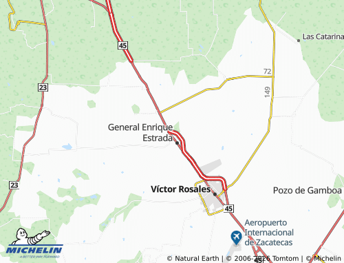 Mapa MICHELIN Jardín - ViaMichelin