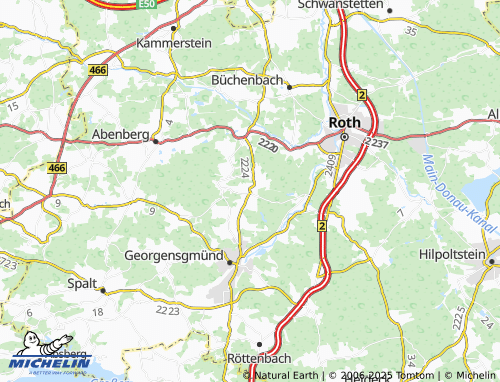 MICHELIN-Landkarte Rittersbach - ViaMichelin