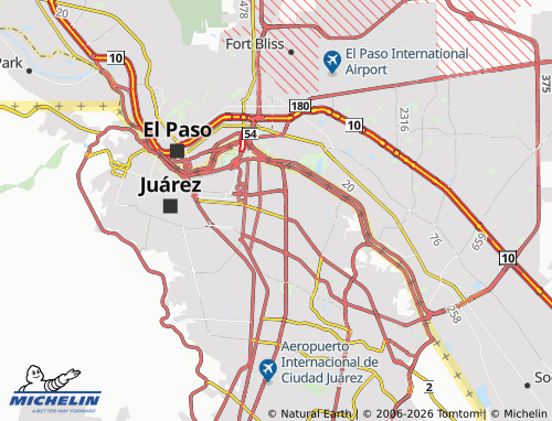 Mappa MICHELIN Condesa - ViaMichelin