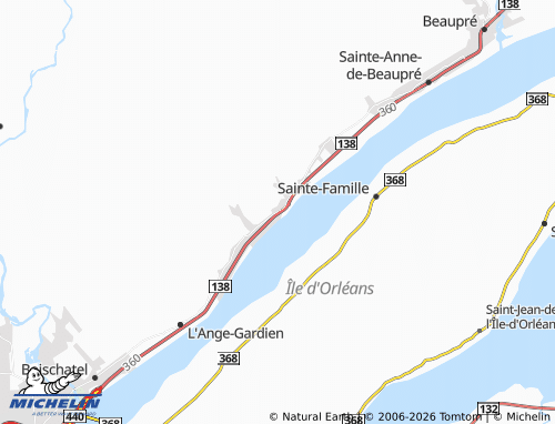 Mappa MICHELIN Château-Richer - ViaMichelin