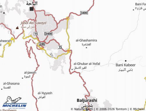 MICHELIN-Landkarte al-Rabwah - ViaMichelin