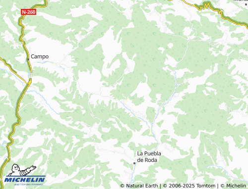 MICHELIN Torre la Ribera map - ViaMichelin