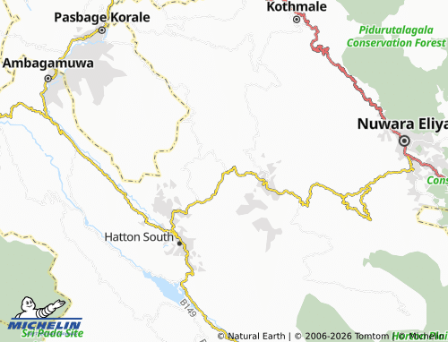 Mappa MICHELIN Dimbula - ViaMichelin