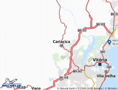 MICHELIN Areinha map - ViaMichelin