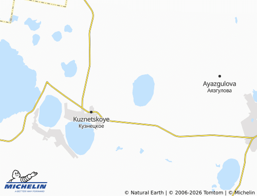 MICHELIN-Landkarte Peredovik - ViaMichelin