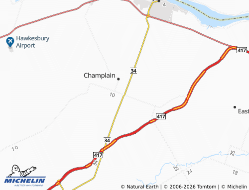 MICHELIN Vankleek Hill map - ViaMichelin