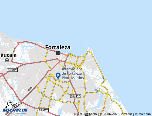 Mapa MICHELIN Meireles - ViaMichelin