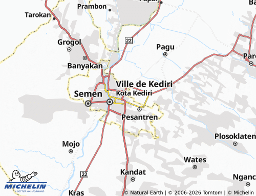 Mapa MICHELIN Burengan - ViaMichelin