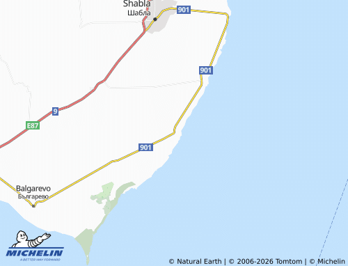 Mapa MICHELIN Kamen bryag - ViaMichelin