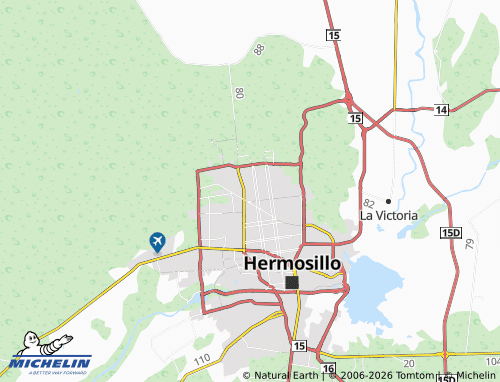 MICHELIN Primavera map - ViaMichelin