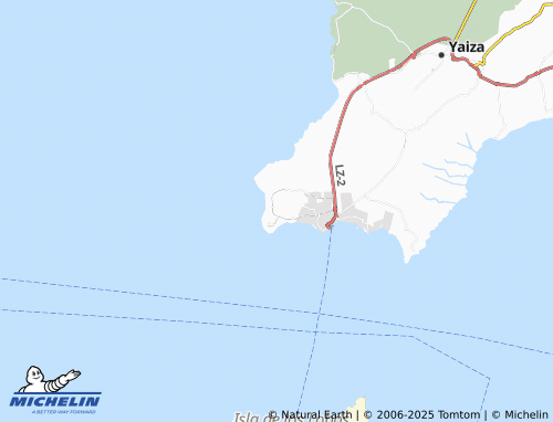 Carte MICHELIN Montaña Roja - ViaMichelin