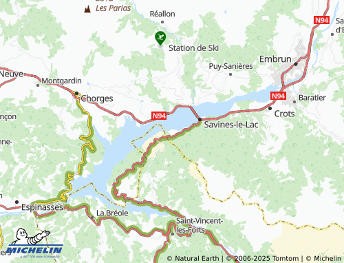 Carte MICHELIN Le Pré d'Émeraude - ViaMichelin