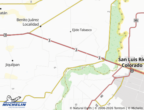 Mappa MICHELIN Hermosillo - ViaMichelin