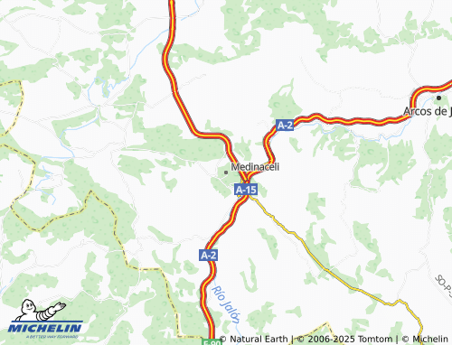 MICHELIN Medinaceli map - ViaMichelin