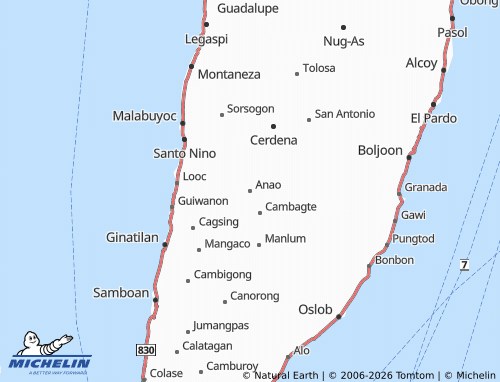 Mappa MICHELIN Anao - ViaMichelin
