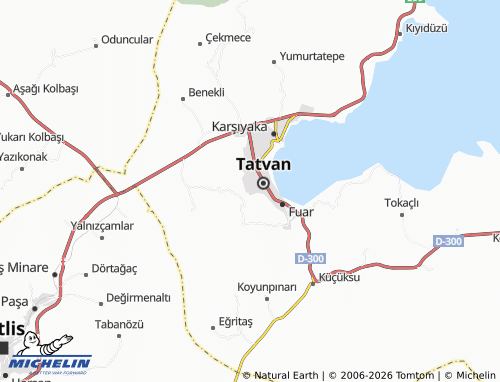Mappa MICHELIN Pınarbaşı - ViaMichelin