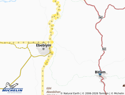 Mappa MICHELIN Nkoum Edoum - ViaMichelin