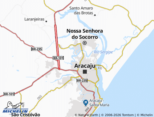 MICHELIN Soledade map - ViaMichelin