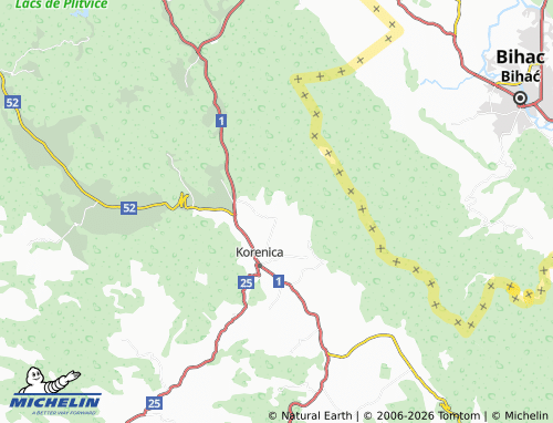Mapa MICHELIN Mihaljevac - ViaMichelin
