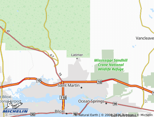 Mappa MICHELIN Latimer - ViaMichelin