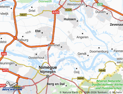 MICHELIN Bemmel map - ViaMichelin