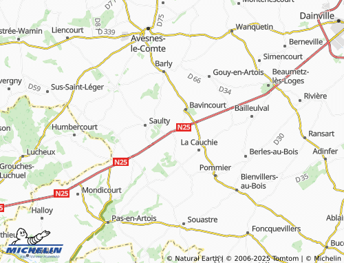 Carte MICHELIN L'Arbret - ViaMichelin