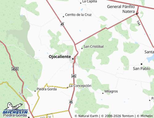 Mappa MICHELIN Valle de La Memoria - ViaMichelin