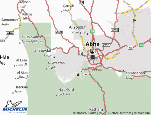 MICHELIN-Landkarte al-Wuroud - ViaMichelin