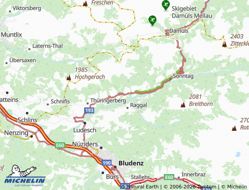 Mapa MICHELIN Blons - ViaMichelin
