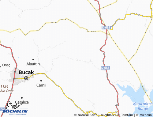 MICHELIN Çamlık map - ViaMichelin