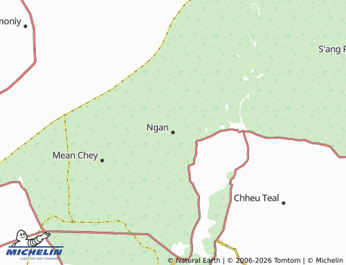 Mappa MICHELIN Ngan - ViaMichelin