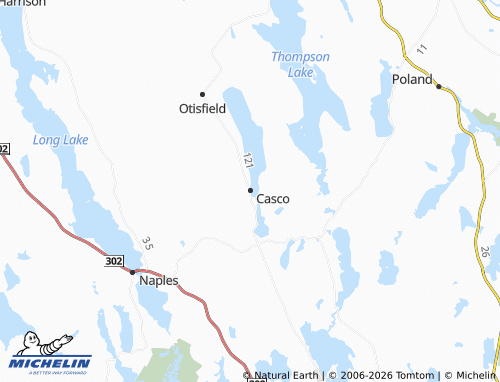 Kaart MICHELIN Casco - ViaMichelin