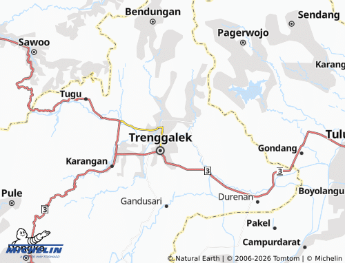 Carte MICHELIN Sumbergedong - ViaMichelin